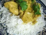 Recette Spicy coconut chicken thai curry et mon riz a la badiane!!