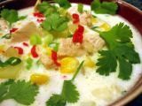 Recette Soupe de poulet et maïs à la thaï