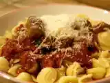 Recette Orecchiette et saucisses puttanesca