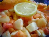 Recette Salade de fruits acidulée