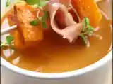 Recette Potage de potiron butternut & poivron