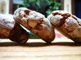 Recette Cocoa cashew crinkles ? sablés cacao et noix de cajou