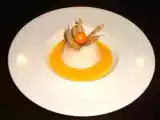 Recette Mousse de litchis & coulis de mangue