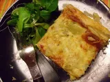 Recette Tarte au fenouil et au bleu / fennel and blue cheese pie