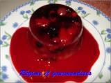 Recette Fruits rouges en gelée d'épices et son coulis de framboises.