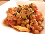Recette Curry de pois chiches au poulet