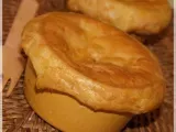 Recette Ramequins boudin blanc - foie gras - pommes en croute