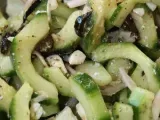 Recette Salade de concombre à la feta et aux olives