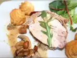Recette Filet mignon de porc en enveloppe de jambon fume et champignons