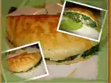 Recette Galette aux épinards et à la truite fumée