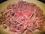 Recette Spaghetti à la bolognaise crémeuse