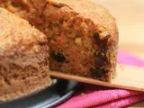Recette Le cake de sophie aux carottes, abricots secs & fève tonka