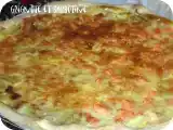 Recette Tarte aux poireaux et au saumon