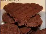 Recette Gaufrettes 100% chocolat