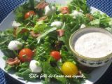 Recette Salade verte au bacon et à la tomate