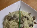 Recette Risotto aux champignons avec une touche de chèvre