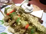 Recette Filet de porc marinade à souvlaki en brochettes