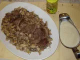 Recette Steak aux trois poivres et aux champignons(lahmet bil fokkaa)