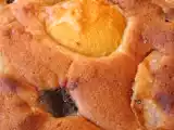 Recette Tarte amandine pêches et figues