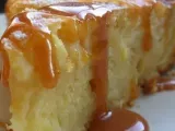 Recette Gâteau extra-moelleux aux pommes et au caramel à la fleur de sel