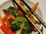 Recette Sauté de légumes à la chinoise
