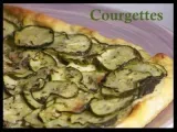 Recette Pizza aux courgettes et pesto