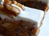 Recette Gâteau d'automne (carotte, potimarron, fruits secs, épices...)