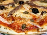 Recette Pizza au thon & anchois ou câpres & anchois