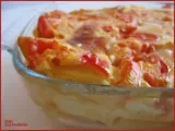 Recette Clafoutis tomate, jambon, comté