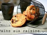 Recette Pains aux raisins sans gluten comme chez le boulanger