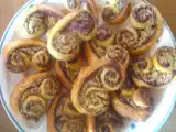 Recette Palmiers chocolat / noisette