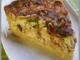 Recette Tarte aux crevettes grises et basilic