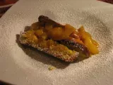 Recette Gâteau au curcuma et compote de mangues