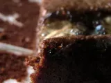 Recette Gâteau chocolat, bananes et gelée vanille-rhum