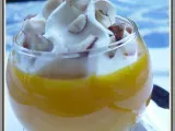 Recette Velouté de potimarron espuma de crème fraîche aux noisettes