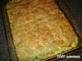 Recette Lasagnes de ravioles aux courgettes et saumon fumé