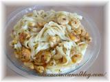 Recette Crevettes aux curry aux tagliatelles