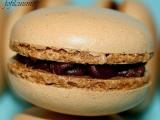 Recette Macarons: coques café, ganache chocolat-baileys et coques café fourrage confiture de lait