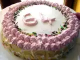 Recette Gâteau d'anniversaire glacage au mascarpone