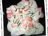 Recette Salade de concombres et de surimi