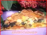 Recette Quiche au potiron, épinard et saumon fumé