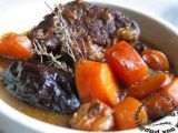 Recette Ragoût de boeuf, carottes et pruneaux à la bière