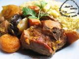 Recette Tajine d'agneau aux coings et aux fruits secs