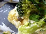 Recette L'idée du week-end : tarte polenta aux brocolis