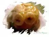 Recette Agar-agar en folie ; aspic exotique sur lit de fromage blanc