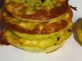 Recette Mini-flans à la courgette et boursin
