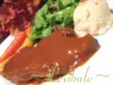 Recette Longe de porc mariné au miel, soya et vinaigre balsamique