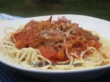Recette Spaghetti, sauce marinara aux lentilles