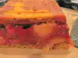 Recette Terrine de prunes au pain d'épices.