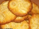 Recette Cookies aux pommes, miel et noix de coco